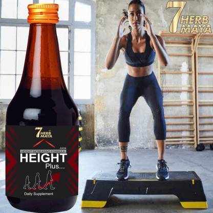 7Herbmaya Height Growth Juice/Height Gain Syrup/Height Increase Medicine/Height Long Juice Plant-Based Protein
