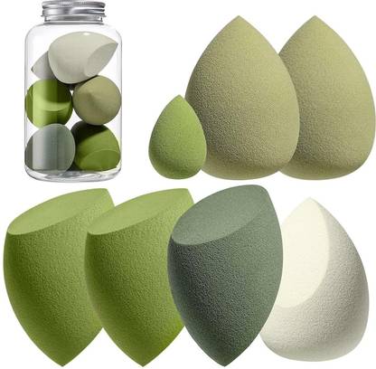 AVTY Makeup Sponge 7 Pcs blender sponge for Liquid, Cream, and Powder