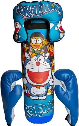 TBP Doremon Fun Punching Bag for Kids(3-10 Year)Interactive Toy for Playful Exercise Hanging Bag