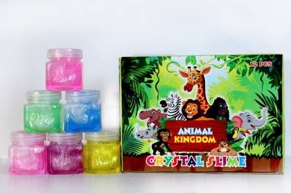 Atipriya 4 Sq.cloud slime Multicolor Putty Toy