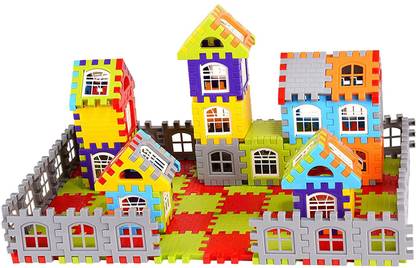GAMLOID happy house Building Blocks Learning Educational Puzzle Toy Kids