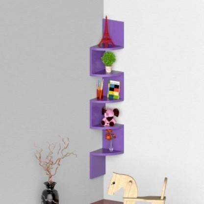 Ruby Perl Engineered Wood Open Book Shelf