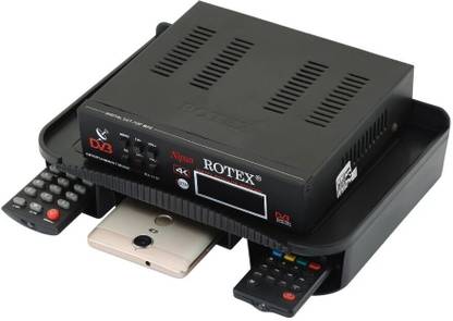 COZORIN Well M0unt Routar Stend Sat t0p Bos Stend Sat0p B0x Plastic Wall Shelf