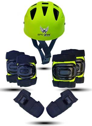 SPO Zone Cycling Kit Skating Guard Kit And Cycling Set Suitable 16 Years Cycling Guard Combo