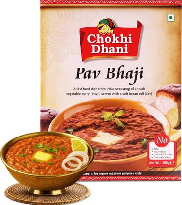 Chokhi Dhani Foods by Chokhi Dhani Ready to eat Pav Bhaji 300gm 300 g