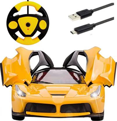 RG TRADERS Remote Control Car for Kids Rechargeable with Opening Door _Y24