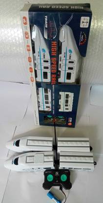 NAYARATOYS Train High-Speed Battery Operated Metro Bullet Rail Toy Set (Multicolor)