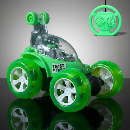 SMART BOY 360 Rechargeable Stunt Car With 3D Light and Music with USB Cable