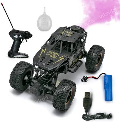 VikriDa Remote Control car with Mist Smoke Spray Function 1:18