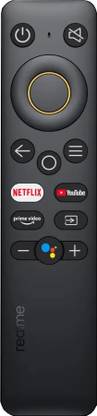 Eboxi Remote Compatible with Realme Remote with Netflix, YouTube and Prime Video Buttons (Without Google Voice) REALME Remote Controller