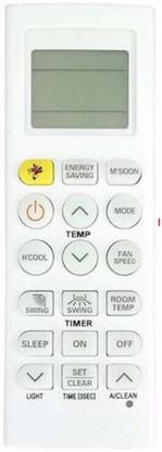 Ethex Remote+Cover) Compatible for Videocon,Electrolux split Ac remote Control ® Re-36A Ac Remote compatible for LG Ac (mosq.bite button) Remote control (Match all functions with your Remote before placing order) Remote Controller