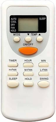 TIZOQ Replacement Remote Control Compatible for Electrolux, Vise & Lloyd AC Air Conditioner / AC Remote Control (49-Type) Electrolux AC, Vestar AC, Vise AC, Lloyd AC Remote Controller