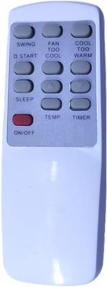 TIZOQ Replacement Remote Control Compatible for Neuro Fuzzy & Carrier AC (2300-2200) AC Remote Neuro Fuzzy AC, Carrier AC Remote Controller