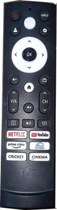 PMRK BEST IN BEST COMPATIBLE FOR  LED NETFLEX PRIMEVIDEO, YOUTUBE VU VPL Remote Controller
