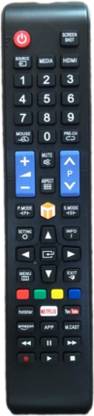 Sugnesh Compatible remote for Samsung Wisdom Cloud smart Tv Universal Smart led TvRemote eairtec, feltron, Aiwa, Willett, Foxsky, Adsun, Skywall, ego pic, Airtec, wisdom share smart Tv Remote Controller