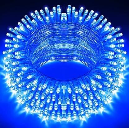 spark world 40 LEDs 11 m Blue Steady Bulb Rice Lights