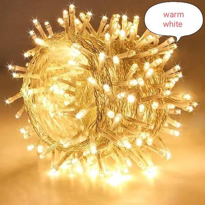 Daiconstar 40 LEDs 15 m Yellow, White Steady String Rice Lights