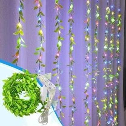PRIMERISE 200 LEDs 3 m Multicolor Flickering, Steady String Rice Lights