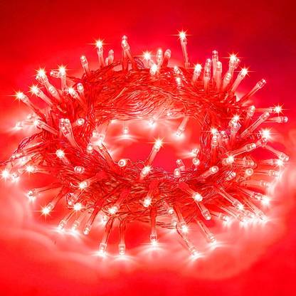MPROW 40 LEDs 11 m Red Steady String Rice Lights