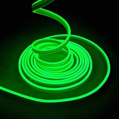 Baslash 600 LEDs 5 m Green Steady Strip Rice Lights