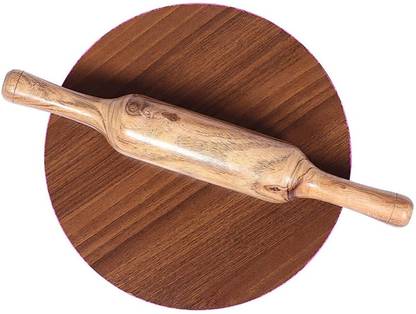 PW PENCILWALA Rolling Pin & Board