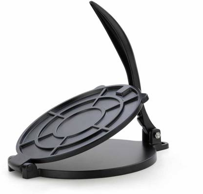 JIGSHTIAL ALUMINIUM Puri Press Machine With Handle( Pack Of 1) Roti Maker (Black) Roti and Khakra Maker