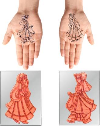 Arpita Mehandi Mehandi Design Helper Mehandi tools for Groom & Bride Design in less time Self Designing