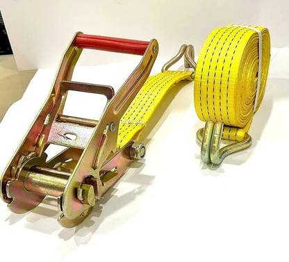 chirag CARGO LASHING BELT 50MM X 15 MTR Safety Lock (Yellow) Safety Lock, Cable Lock, Luggage Strap