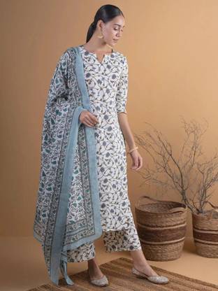 Lamba Creations Women Kurti Pant Dupatta Set