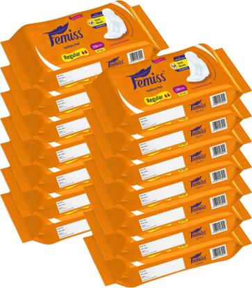 Femiss Regular for Women and Girls Straight (XL-Size, 230 MM,84 PCS) Sanitary Pad