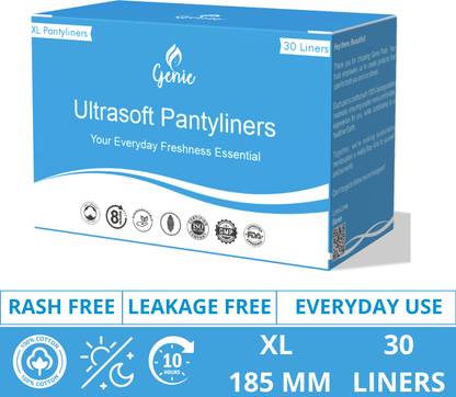 Genie Pads Ultrathin Pantyliners with Wings Pantyliner