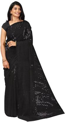 Embroidered Bollywood Georgette Saree