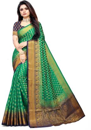 Kanjivaram Jacquard Saree