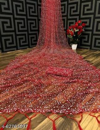 Embellished Fashion Net Saree