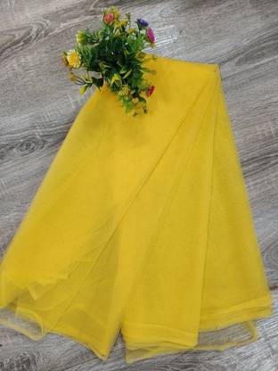 Plain Bollywood Net Saree