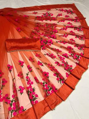Self Design Daily Wear Net Saree