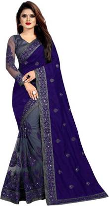 Embellished Bollywood Net Saree