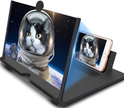 Gribbtor 12 inch 3 times 3D magnifier fresnel mirror HD Screen Expander Phone