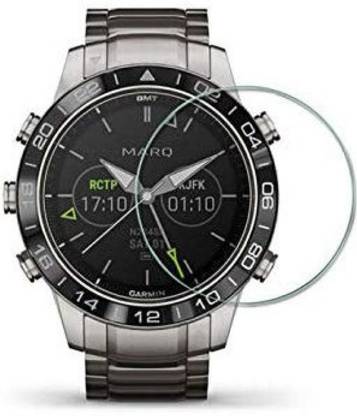 KACA Nano Glass for Garmin Marq Aviator Smart Watch [Better than Tempered Glass](Transparent, Pack of 4)
