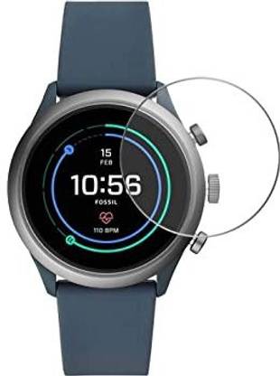 KACA Nano Glass for Fossil Q Control Smartwatch (45 mm) Smart Watch [Better than Tempered Glass](Transparent, Pack of 4)