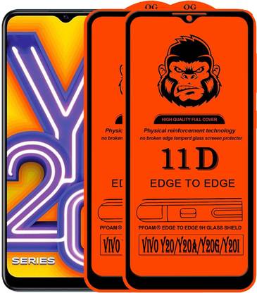 Xester Edge To Edge Tempered Glass for VIVO Y20