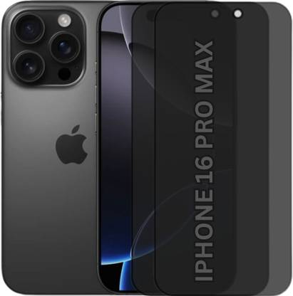 The Cozy Tempered Glass Guard for iphone 16 pro max, i phone 16 pro max, apple iphone 16 pro max, 16 pro max iPhone, Matte Privacy Screen Protector