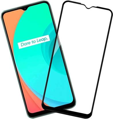 Hello Case Edge To Edge Tempered Glass for Realme C15