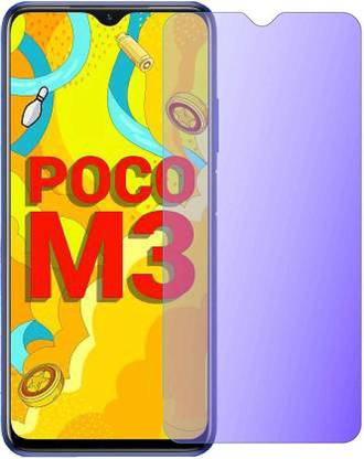फ्लिपस्मार्टगार्ड टेम्पर्ड ग्लास गार्ड POCO M3 एंटी ब्लू रे टेम्पर्ड ग्लास फुल स्क्रीन कवरेज (एजेस के अतिरिक्त), स्मार्ट स्क्रीन प्रोटेक्टर फुल स्क्रीन कवरेज (एजेस के अतिरिक्त) ब्लू लाइट रेज़िस्टेंट आईज़ प्रोटेक्ट फिल्म (एंटी ब्लू) फुल स्क्रीन कवरेज के लिए (एजेस के अतिरिक्त) ट्रांसपेरेंट के लिए
