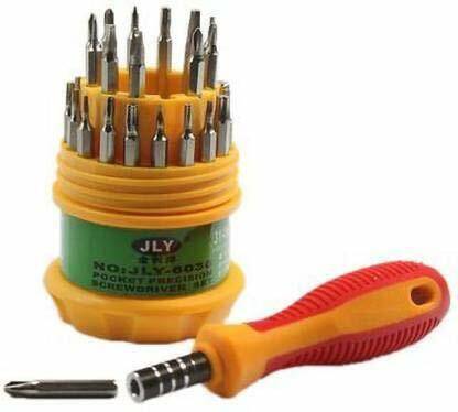 BABATOOLS Jackly 6036 Combination Screwdriver 31-in-1 multi-functional Screwdriver Set Combination Screwdriver Set