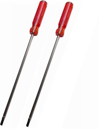 TOM Hardened and Tempered Chrome Vanadium 2-in-1 (250mm x 6mm) 10" Long Standard Screwdriver