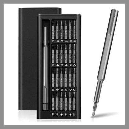 TVILLA 24-in-1 Screwdriver Kit | Repair Tool Set for Electronics, Mobile, Laptop Combination Screwdriver Set