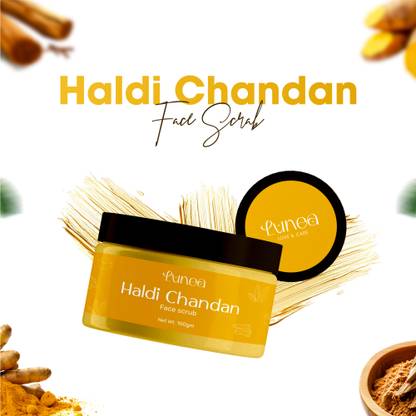 Lunea Haldi Chandan Face  Scrub