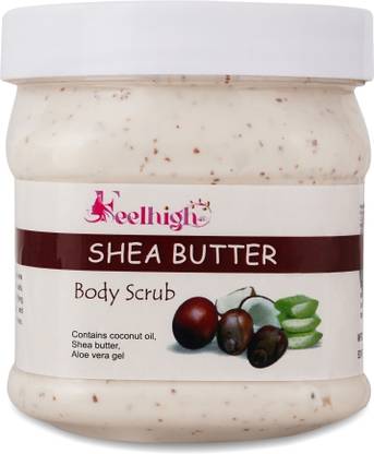 feelhigh cosmetics shea butter scrub Scrub