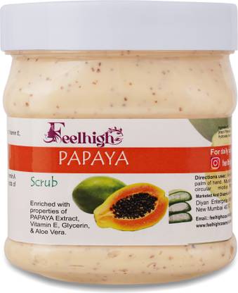 feelhigh cosmetics papaya face and body Scrub